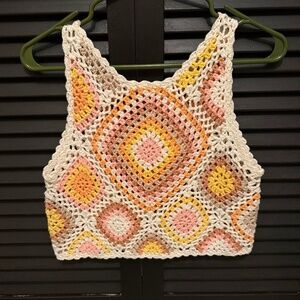 altar'd state crochet top size small